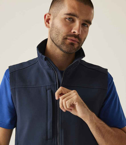 Regatta Professional Regatta Flux Soft Shell Bodywarmer Navy/Navy