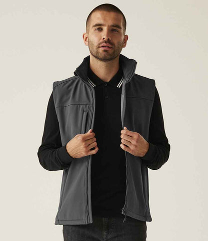 Regatta Professional Regatta Flux Soft Shell Bodywarmer Seal Grey/Seal Grey