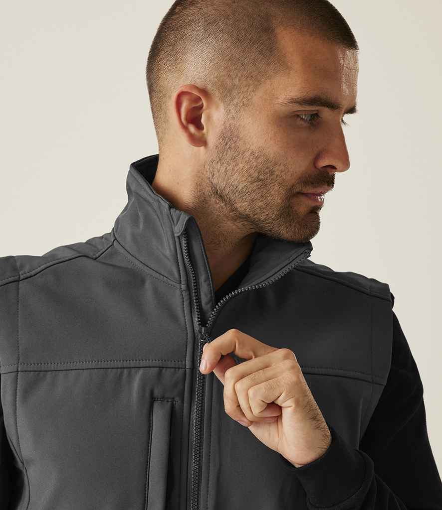 Regatta Professional Regatta Flux Soft Shell Bodywarmer Seal Grey/Seal Grey