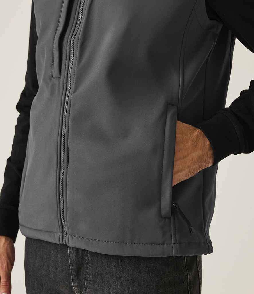 Regatta Professional Regatta Flux Soft Shell Bodywarmer Seal Grey/Seal Grey
