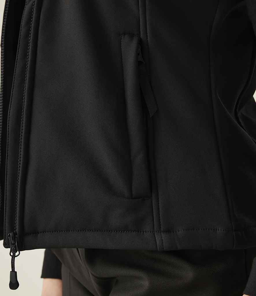 Regatta Professional Regatta Ladies Flux Soft Shell Bodywarmer Black/Black