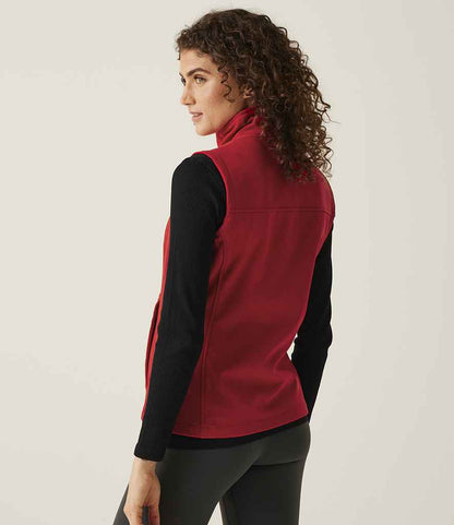 Regatta Professional Regatta Ladies Flux Soft Shell Bodywarmer Classic Red/Seal Grey