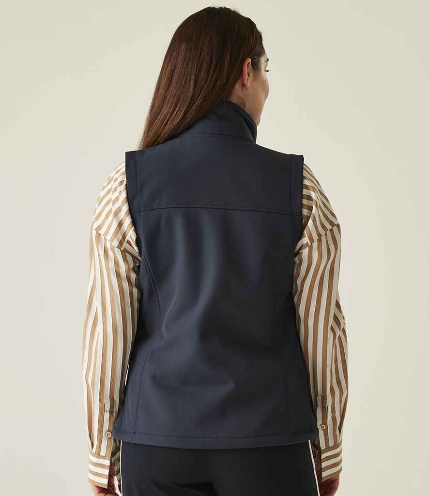 Regatta Professional Regatta Ladies Flux Soft Shell Bodywarmer Navy/Navy