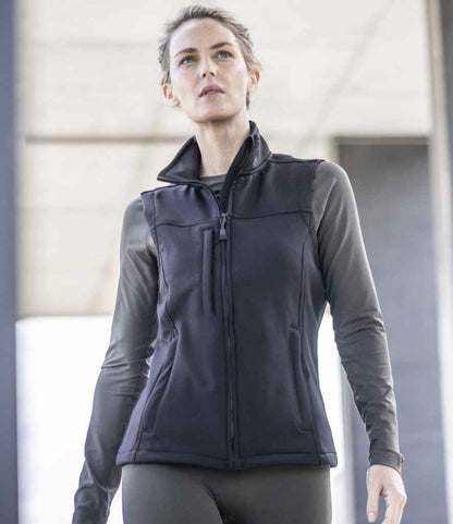 Regatta Professional Regatta Ladies Flux Soft Shell Bodywarmer Seal Grey/Seal Grey