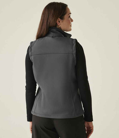 Regatta Professional Regatta Ladies Flux Soft Shell Bodywarmer Seal Grey/Seal Grey