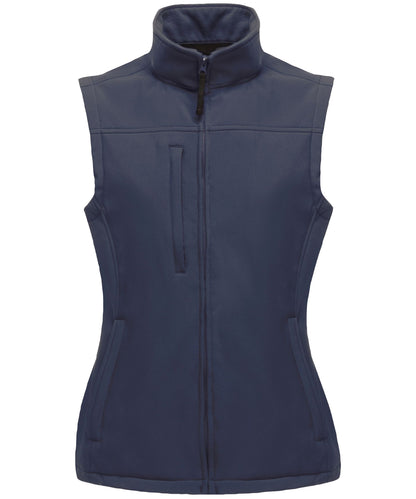 Regatta Professional Women's Flux softshell bodywarmer Navy/Navy