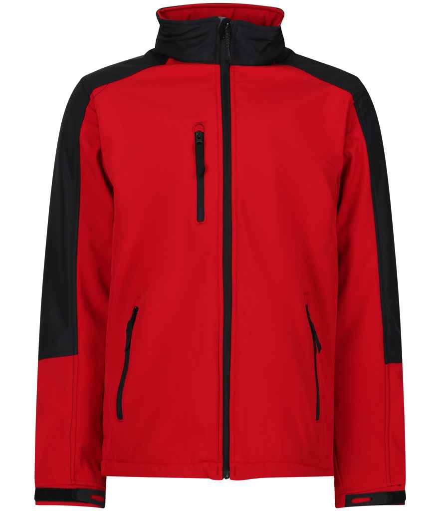 Regatta Hydroforce Soft Shell Jacket in Classic Red/Black