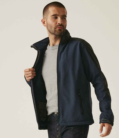 Regatta Professional Regatta Hydroforce Soft Shell Jacket Navy/Black