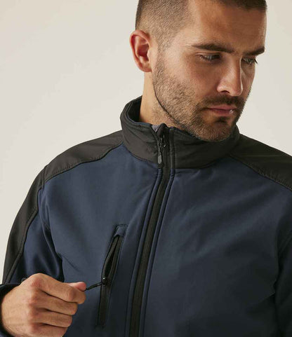Regatta Professional Regatta Hydroforce Soft Shell Jacket Navy/Black