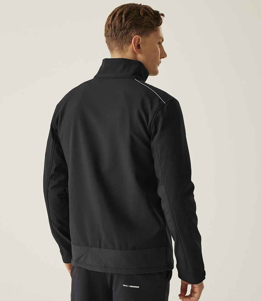 Regatta Professional Regatta Sandstorm Soft Shell Workwear Jacket Black/Black