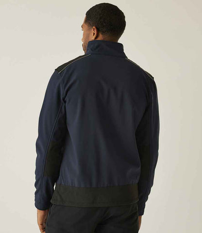 Regatta Professional Regatta Sandstorm Soft Shell Workwear Jacket Navy/Black