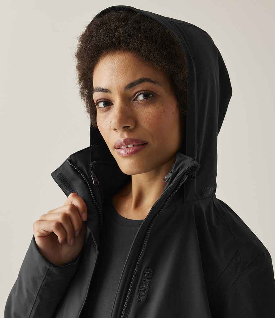 Regatta Professional Regatta Ladies Longline Kingsley 3-in-1 Jacket Black