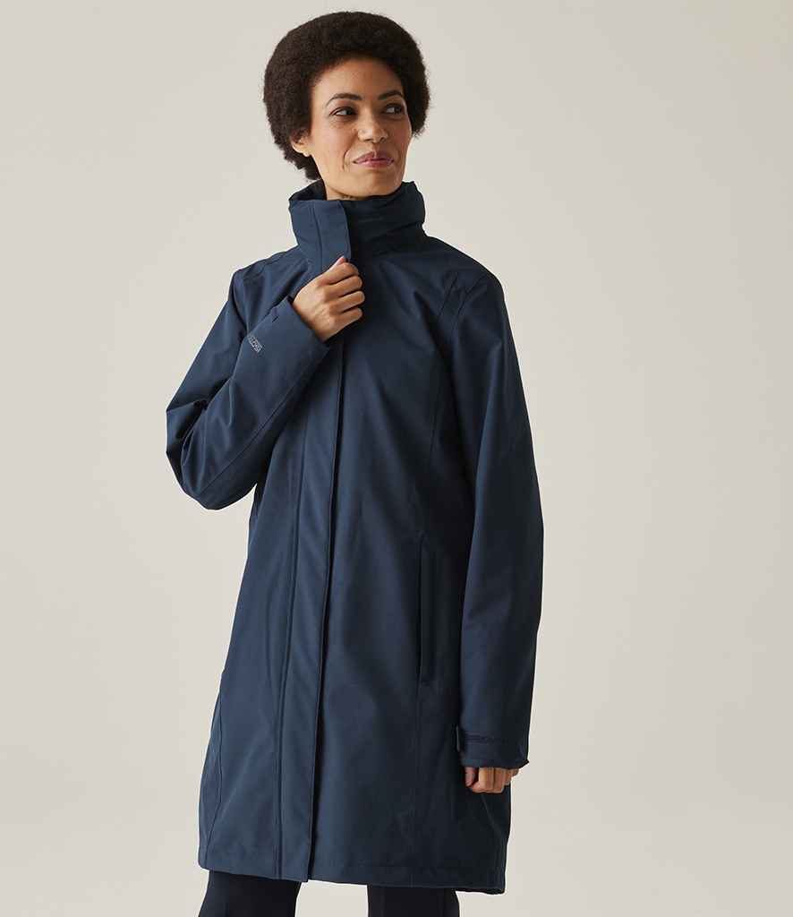 Regatta Professional Regatta Ladies Longline Kingsley 3-in-1 Jacket Navy