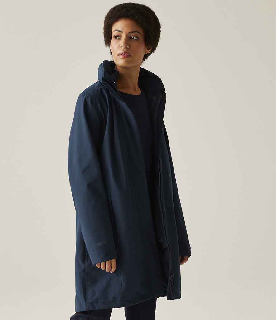 Regatta Professional Regatta Ladies Longline Kingsley 3-in-1 Jacket Navy