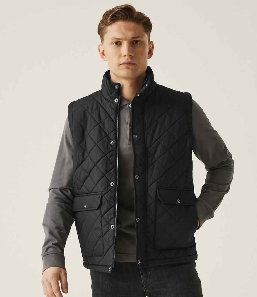Regatta Professional Regatta Tyler Diamond Quilted Bodywarmer Black