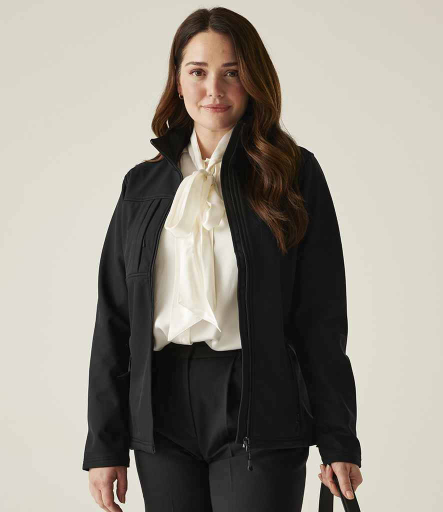 Regatta Professional Regatta Ladies Octagon II Soft Shell Jacket Black/Black