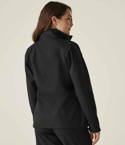Regatta Professional Regatta Ladies Octagon II Soft Shell Jacket Black/Black