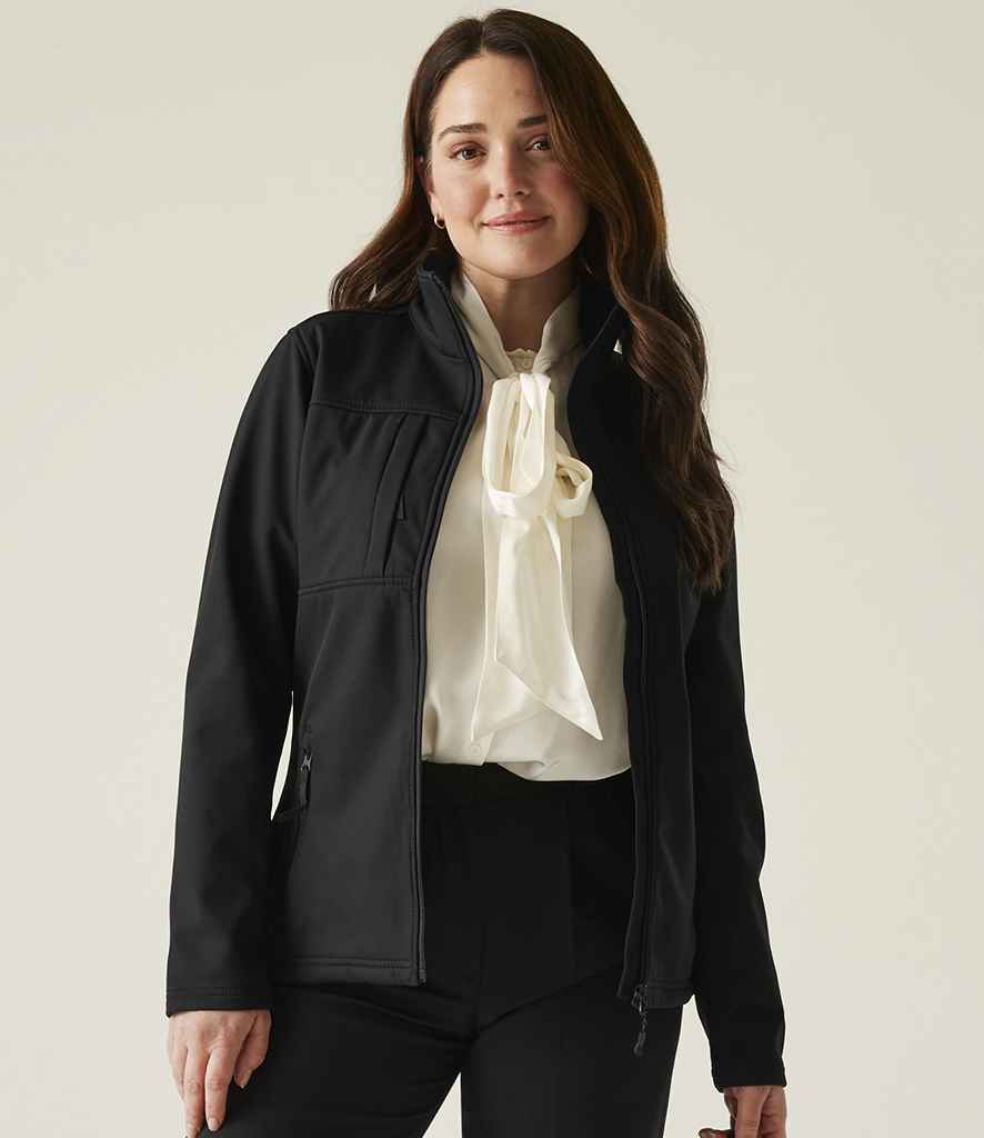 Regatta Professional Regatta Ladies Octagon II Soft Shell Jacket Black/Black