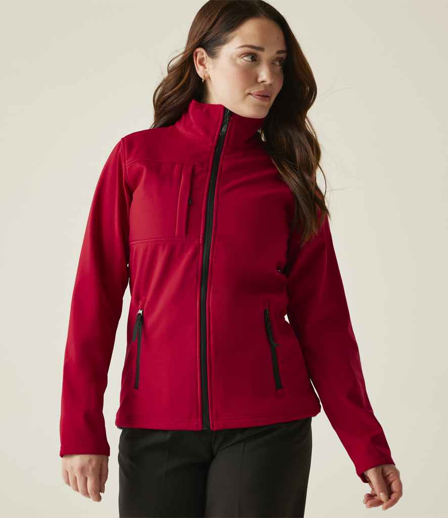 Regatta Professional Regatta Ladies Octagon II Soft Shell Jacket Classic Red/Black