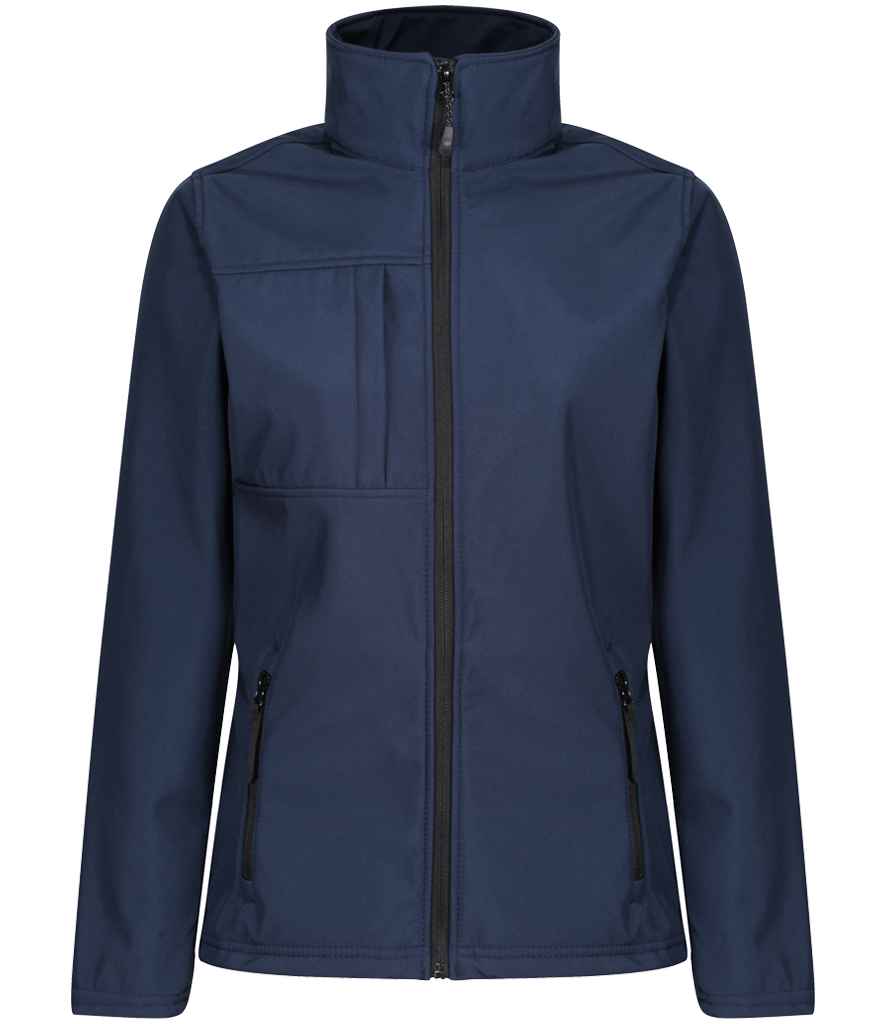 Regatta Ladies Octagon II Soft Shell Jacket in Navy/Seal Grey