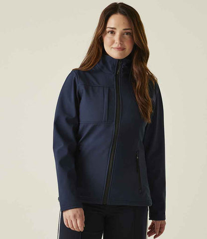 Regatta Professional Regatta Ladies Octagon II Soft Shell Jacket Navy/Seal Grey