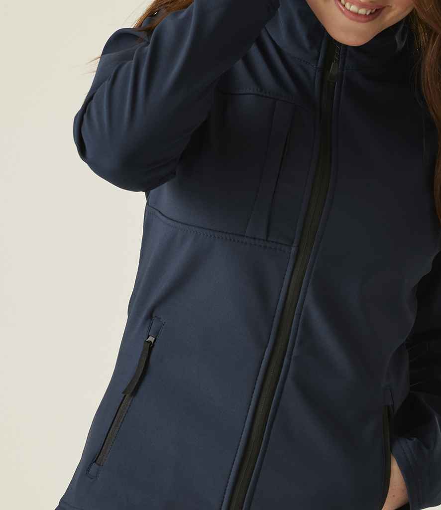 Regatta Professional Regatta Ladies Octagon II Soft Shell Jacket Navy/Seal Grey