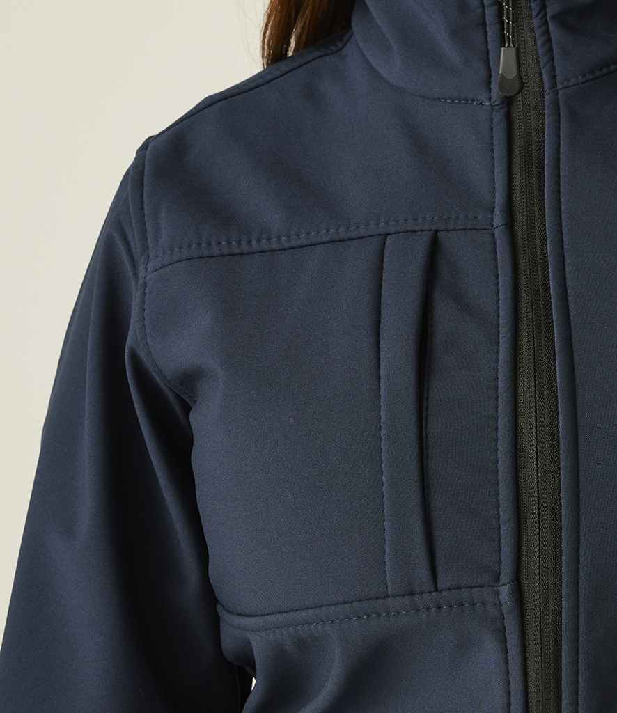Regatta Professional Regatta Ladies Octagon II Soft Shell Jacket Navy/Seal Grey