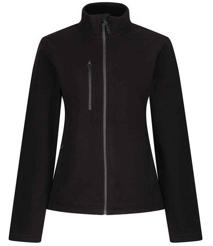 Regatta Honestly Made Ladies Recycled Fleece Jacket in Black