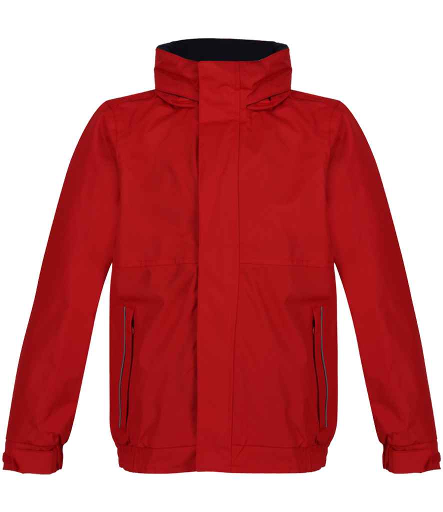 Regatta Kids Dover Waterproof Insulated Jacket in Classic Red/Navy
