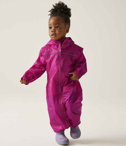 Regatta Kids Paddle Rain Suit - model image