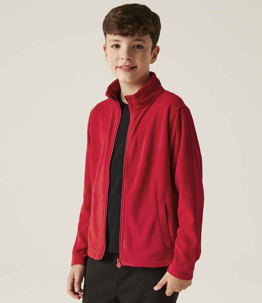 Regatta Professional Regatta Kids Brigade II Micro Fleece Jacket Classic Red