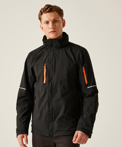 Regatta Professional X-Pro Exosphere II shell jacket Black/Magma