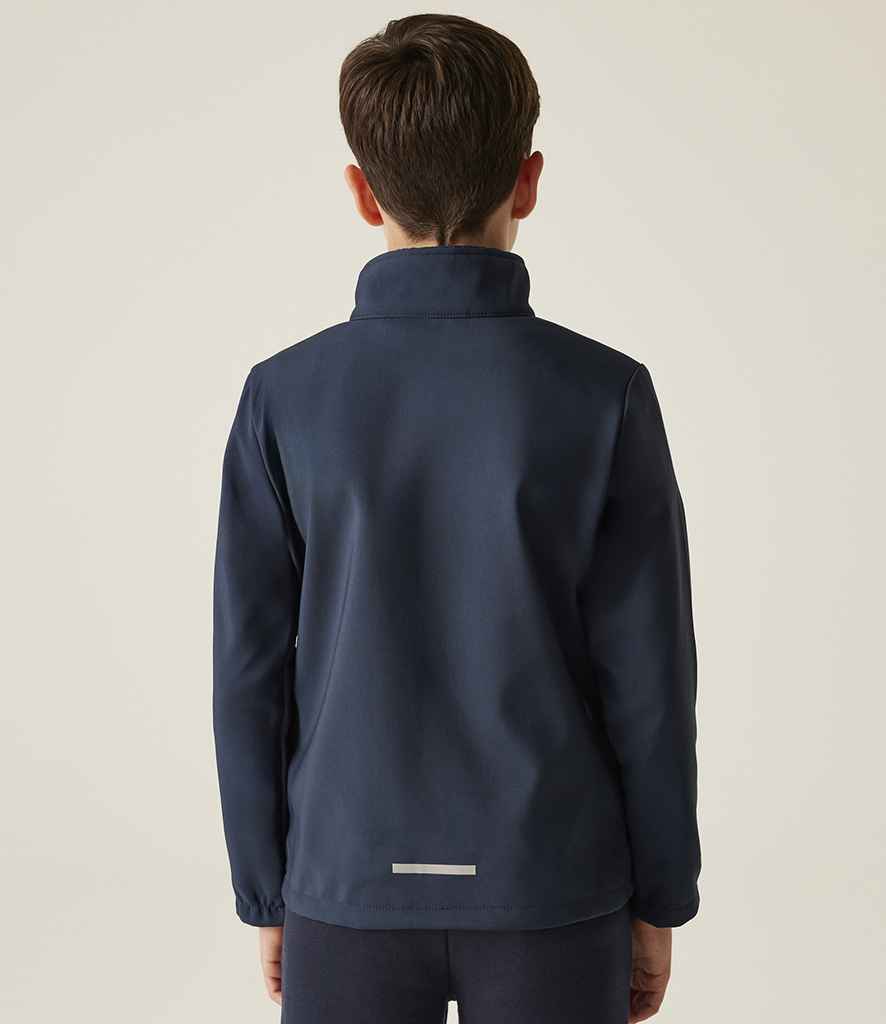Regatta Professional Regatta Kids Ablaze Soft Shell Jacket Navy/Navy
