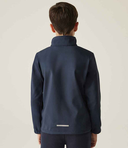 Regatta Professional Regatta Kids Ablaze Soft Shell Jacket Navy/Navy