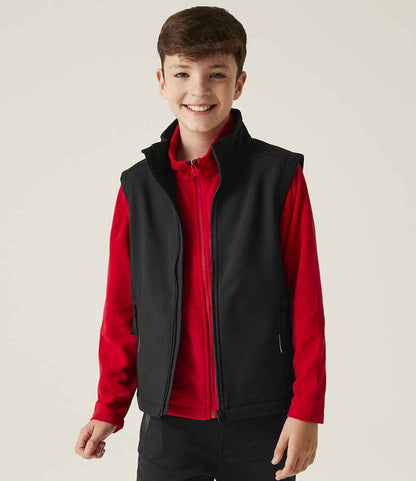 Regatta Professional Regatta Kids Ablaze Soft Shell Bodywarmer Black/Black