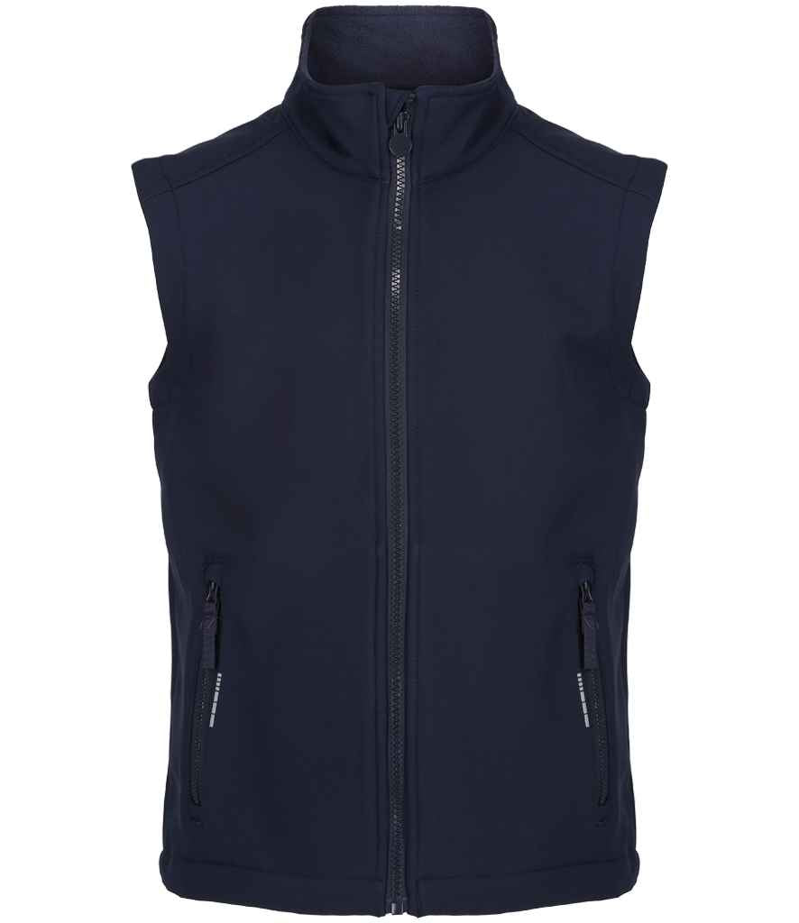 Regatta Kids Ablaze Soft Shell Bodywarmer in Navy/Navy
