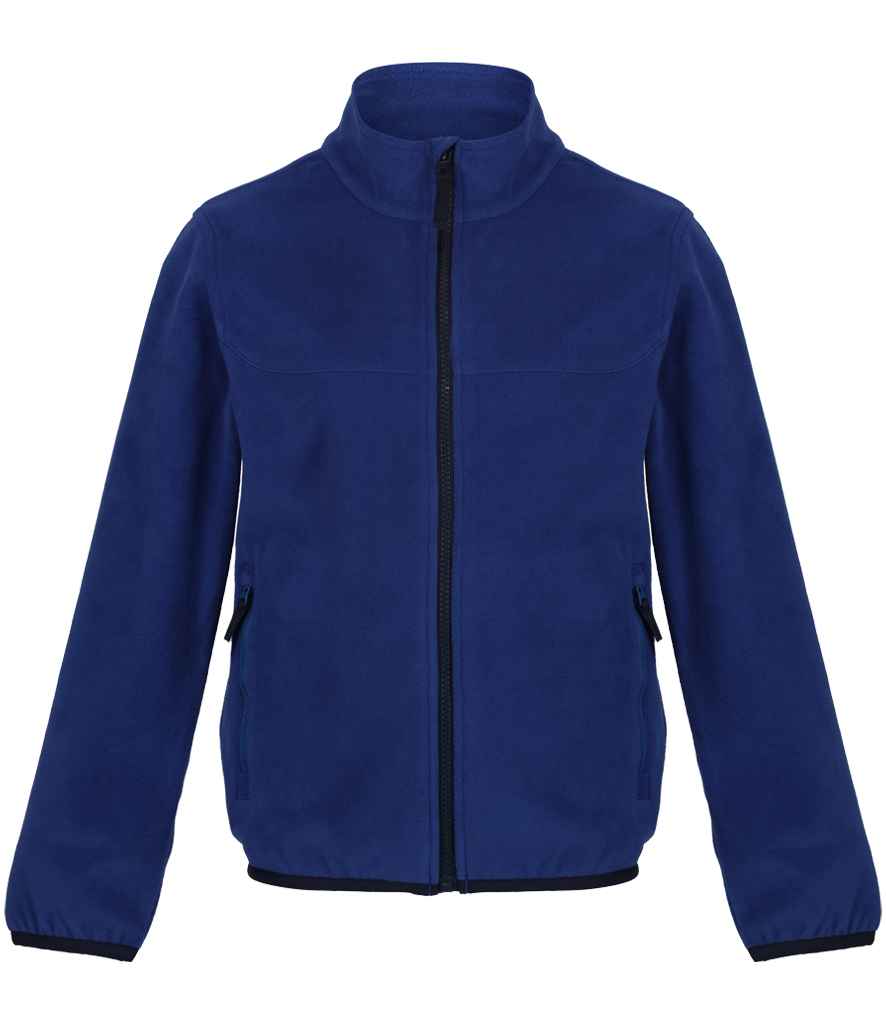 Regatta Professional Regatta Kids Full Zip Micro Fleece Jacket New Royal Blue/Navy