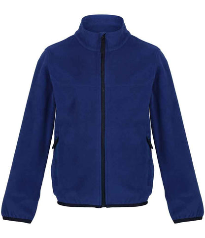 Regatta Professional Regatta Kids Full Zip Micro Fleece Jacket New Royal Blue/Navy