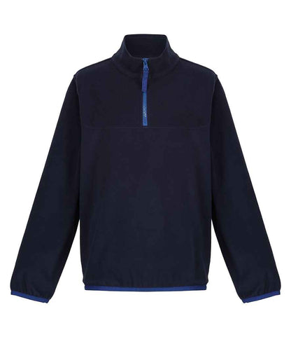 Regatta Professional Regatta Kids Half Zip Micro Fleece Navy/New Royal Blue