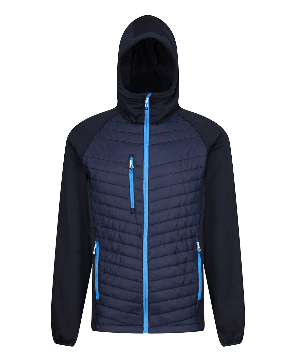 Regatta Professional Navigate hybrid hooded jacket Navy/French Blue