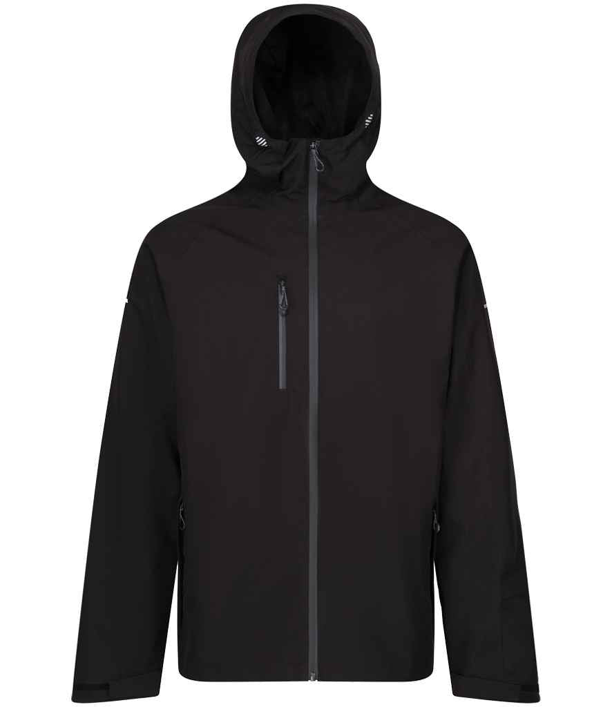 Regatta X-Pro Beacon Brite Light Waterproof Shell Jacket in Black