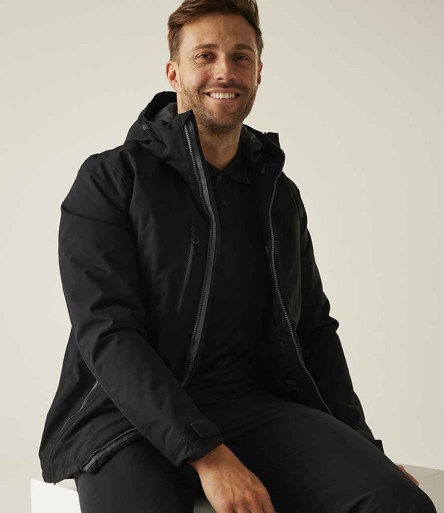 Regatta Professional Regatta X-Pro Beacon Brite Light Waterproof Shell Jacket Black