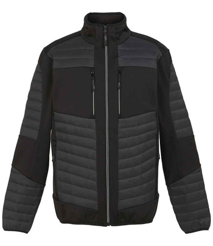 Regatta E-Volve Unisex Thermal Hybrid Jacket in Ash/Black