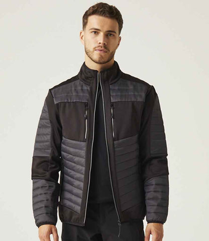 Regatta Professional Regatta E-Volve Unisex Thermal Hybrid Jacket Ash/Black