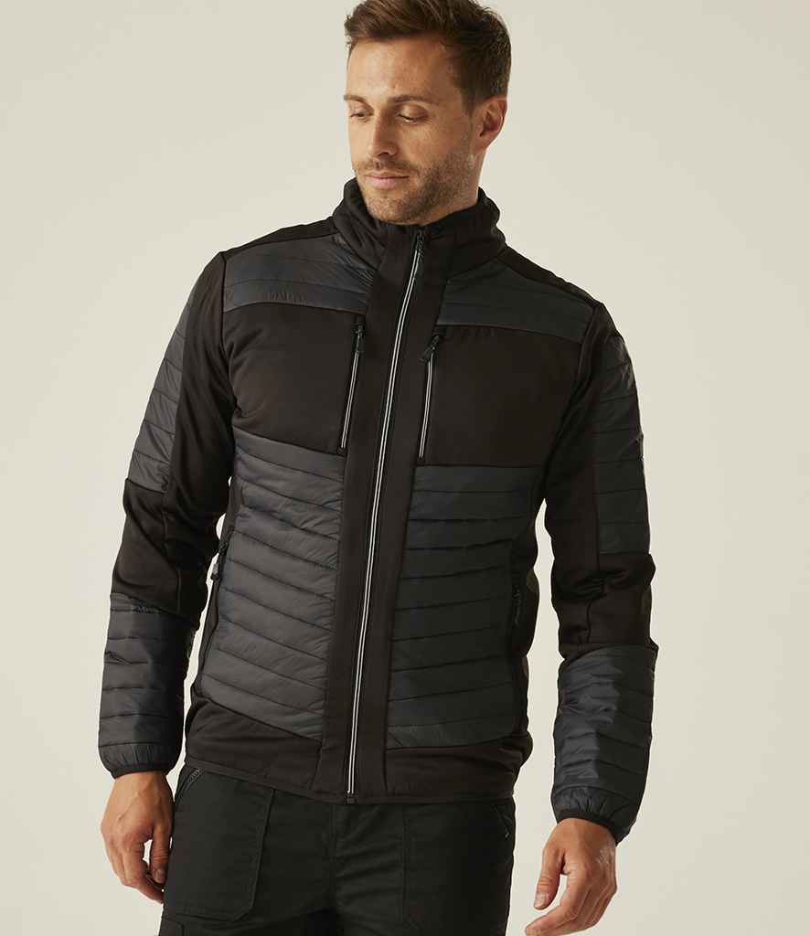 Regatta Professional Regatta E-Volve Unisex Thermal Hybrid Jacket Ash/Black