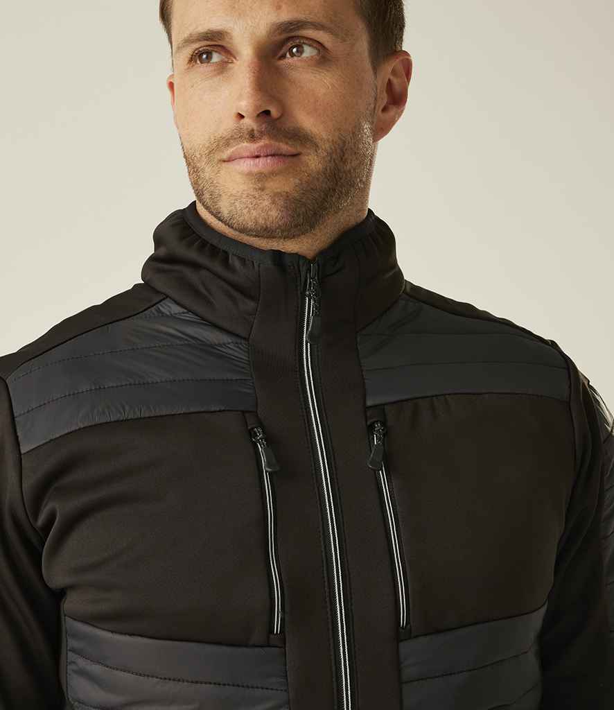 Regatta Professional Regatta E-Volve Unisex Thermal Hybrid Jacket Ash/Black