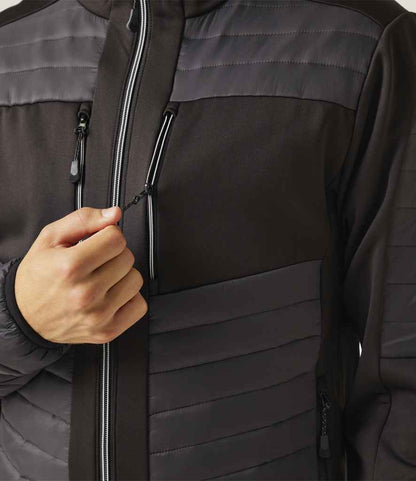 Regatta Professional Regatta E-Volve Unisex Thermal Hybrid Jacket Ash/Black
