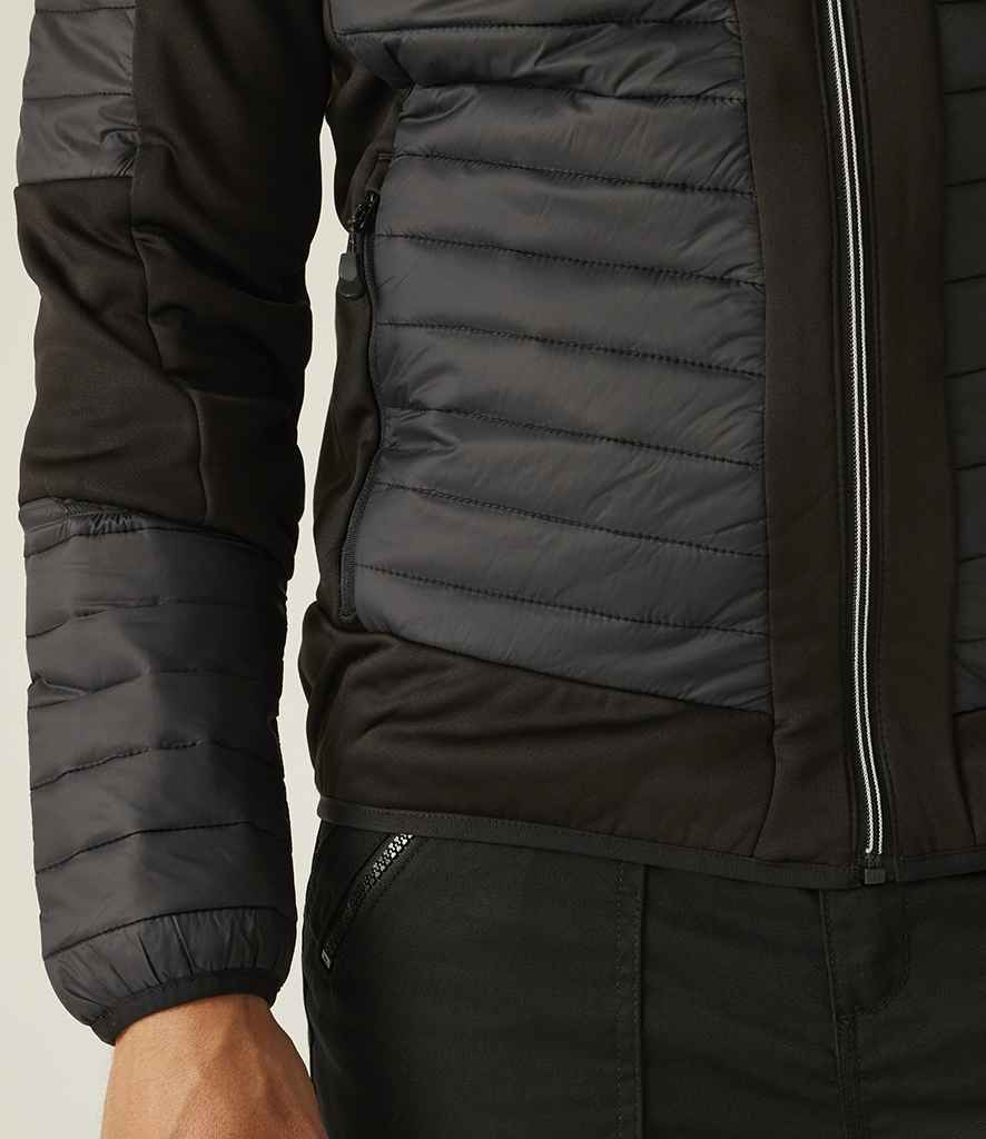 Regatta Professional Regatta E-Volve Unisex Thermal Hybrid Jacket Ash/Black