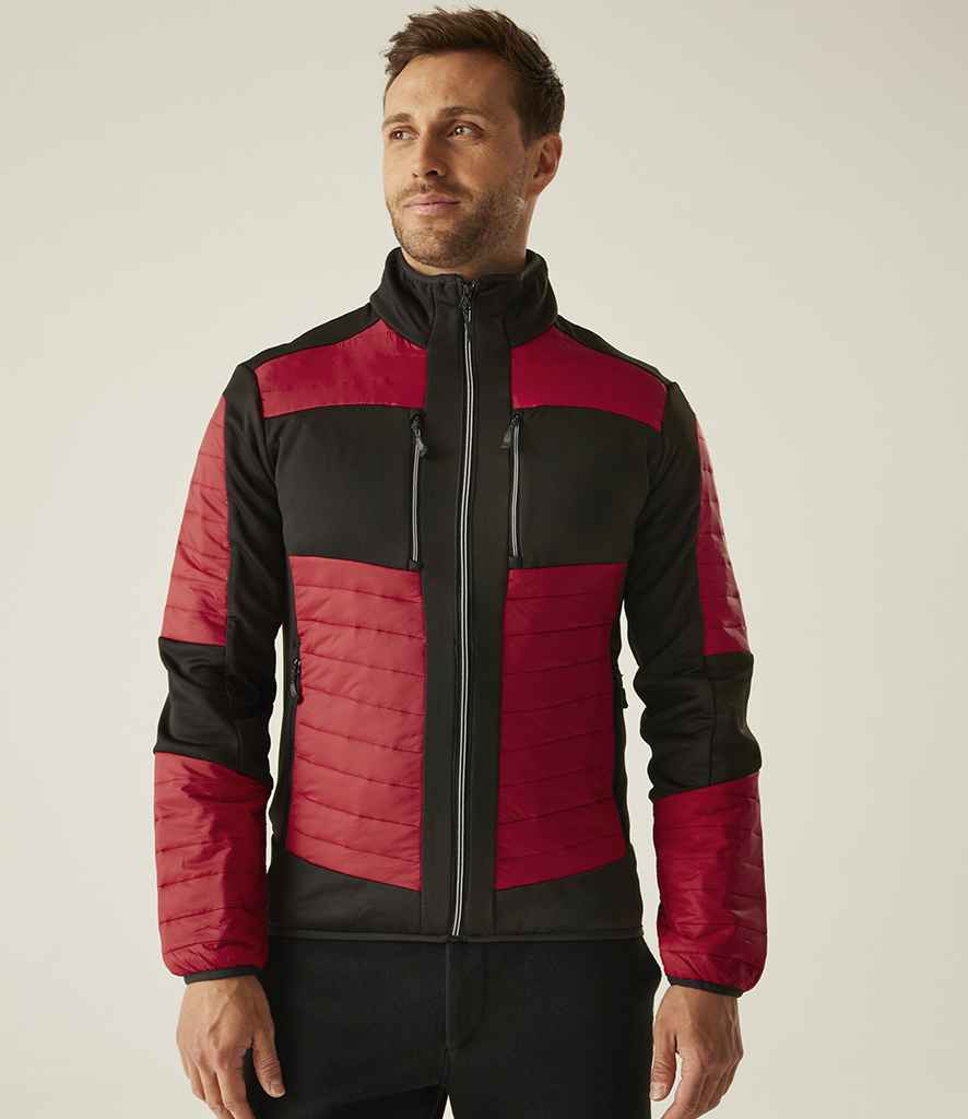 Regatta Professional Regatta E-Volve Unisex Thermal Hybrid Jacket Classic Red/Black
