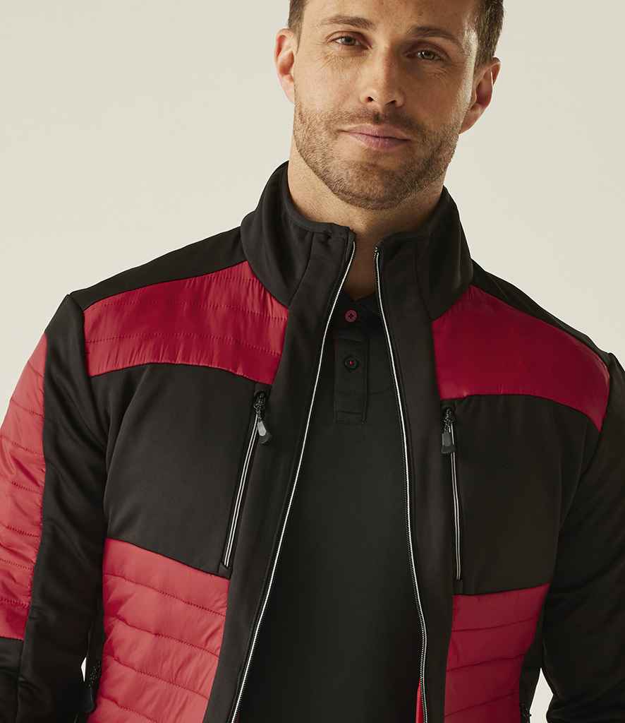 Regatta Professional Regatta E-Volve Unisex Thermal Hybrid Jacket Classic Red/Black